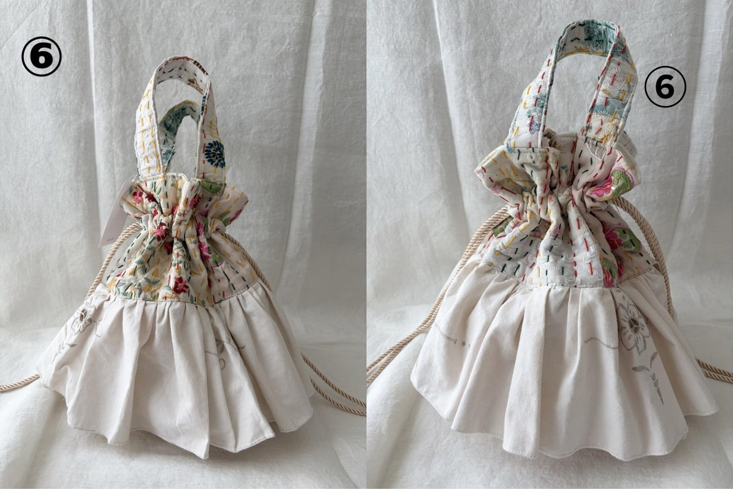 Riliy Vintage ×YuRuly コラボ巾着バッグ✨