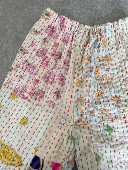③パッチワークパンツ