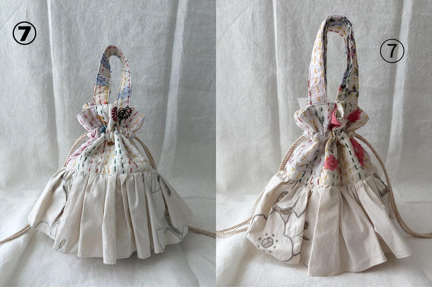 Riliy Vintage ×YuRuly コラボ巾着バッグ✨