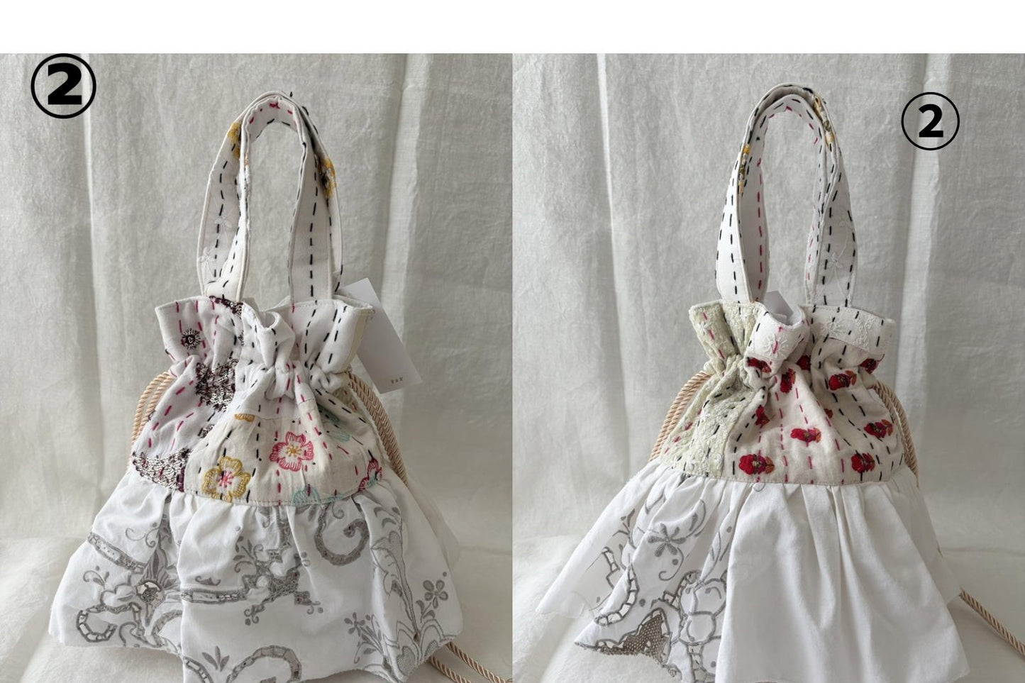 Riliy Vintage ×YuRuly コラボ巾着バッグ✨