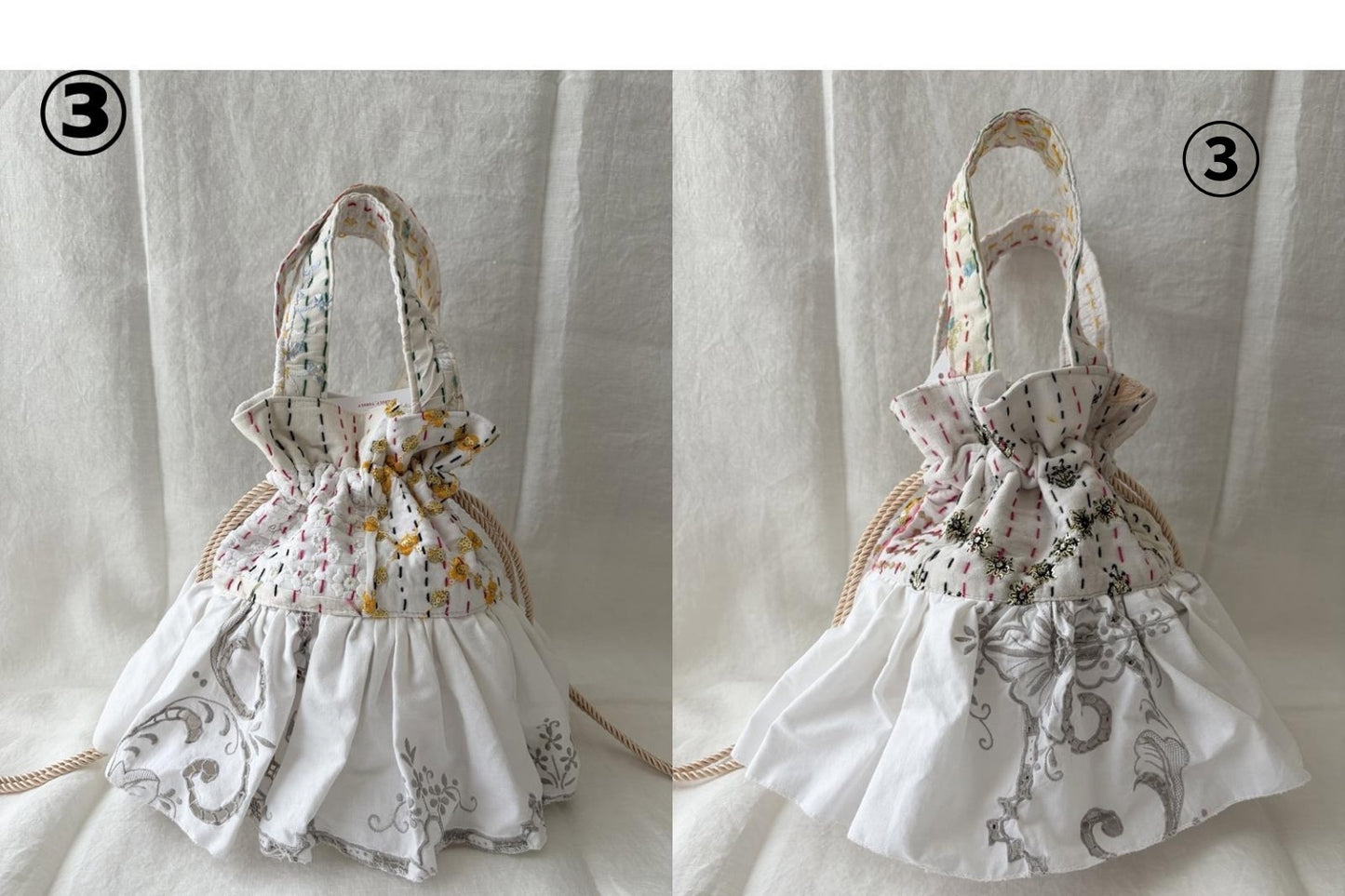 Riliy Vintage ×YuRuly コラボ巾着バッグ✨