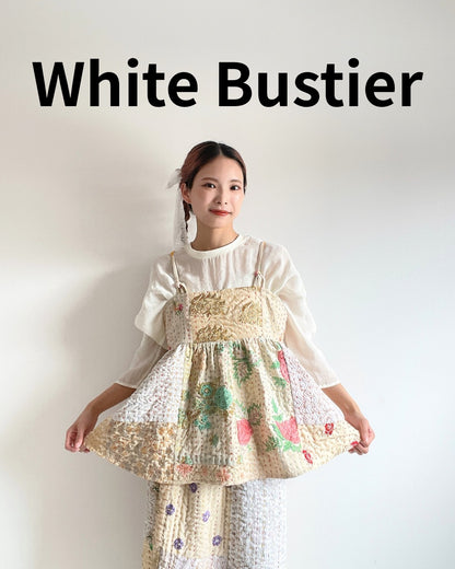 White ビスチェ