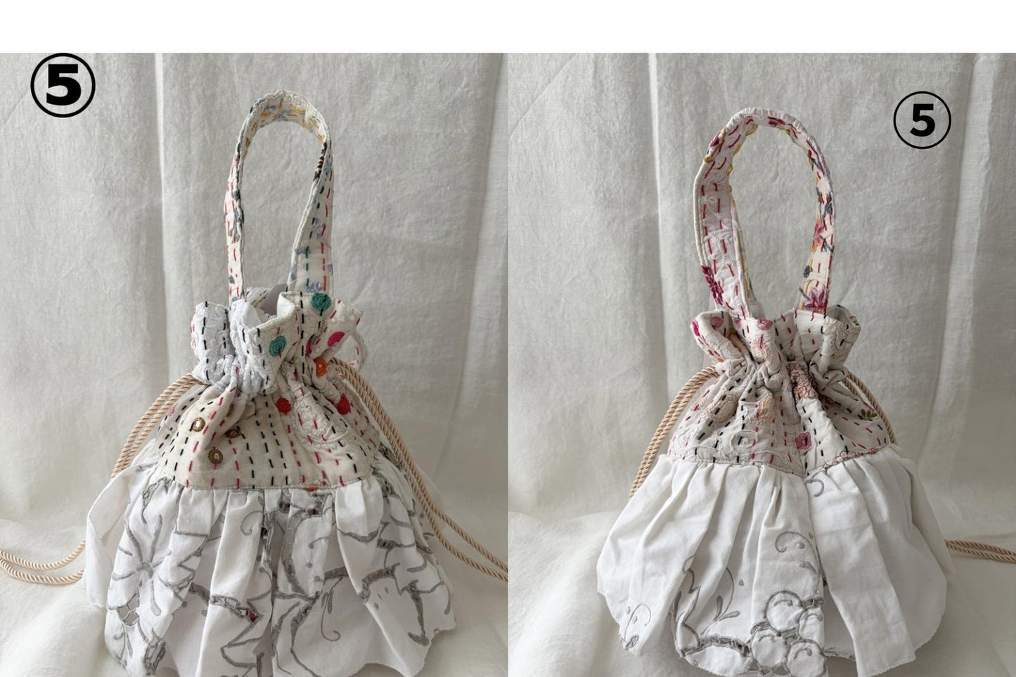 Riliy Vintage ×YuRuly コラボ巾着バッグ✨